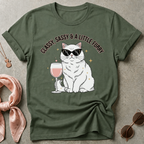 Classy Sassy Furry Graphic Tee