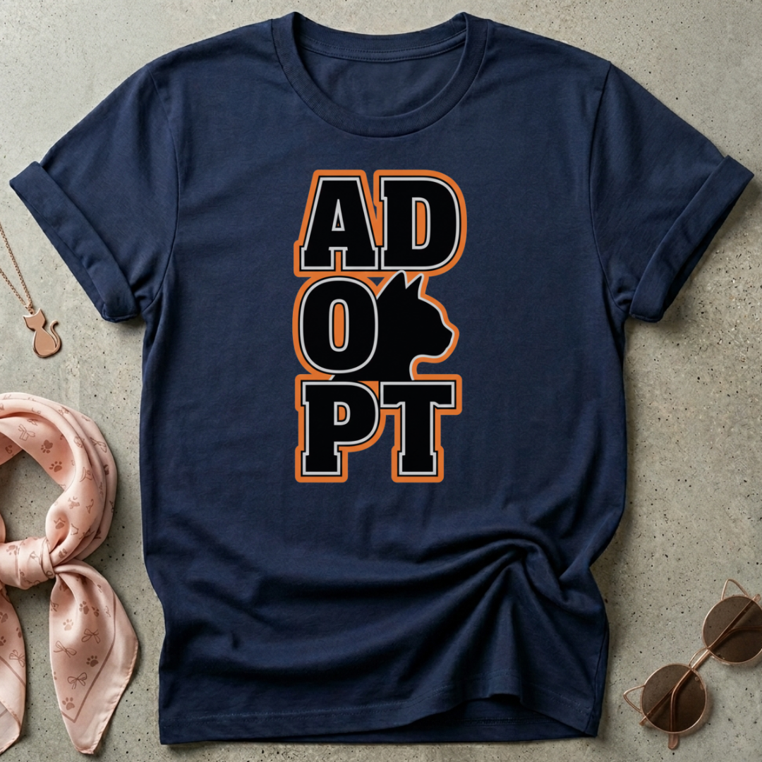 Adopt Pet Graphic Tee