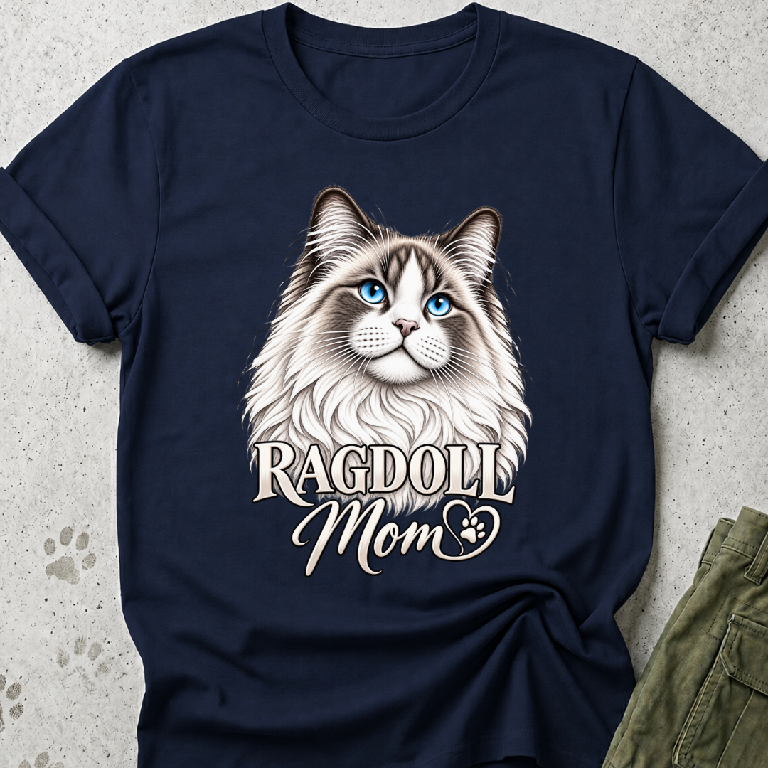 Ragdoll Mom Graphic Tee