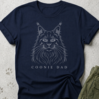 Maine Coon Coonie Dad Graphic Tee