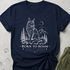 Maine Coon Born To Roam Graphic Tee