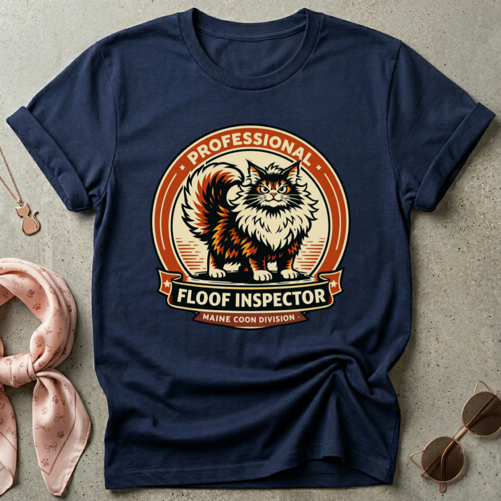 Professional Floof Inspector Graphic Tee