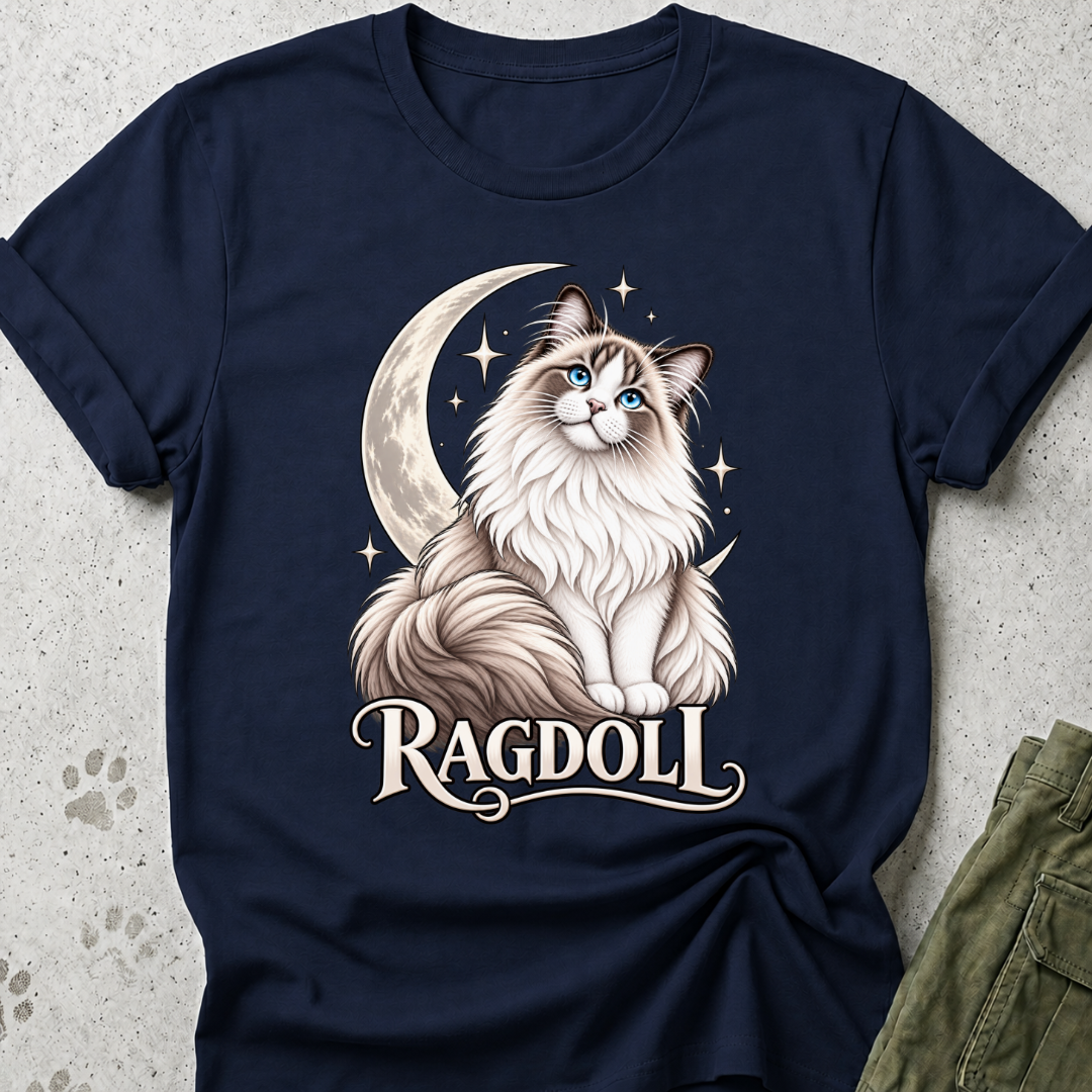 Ragdoll Moon Graphic Tee