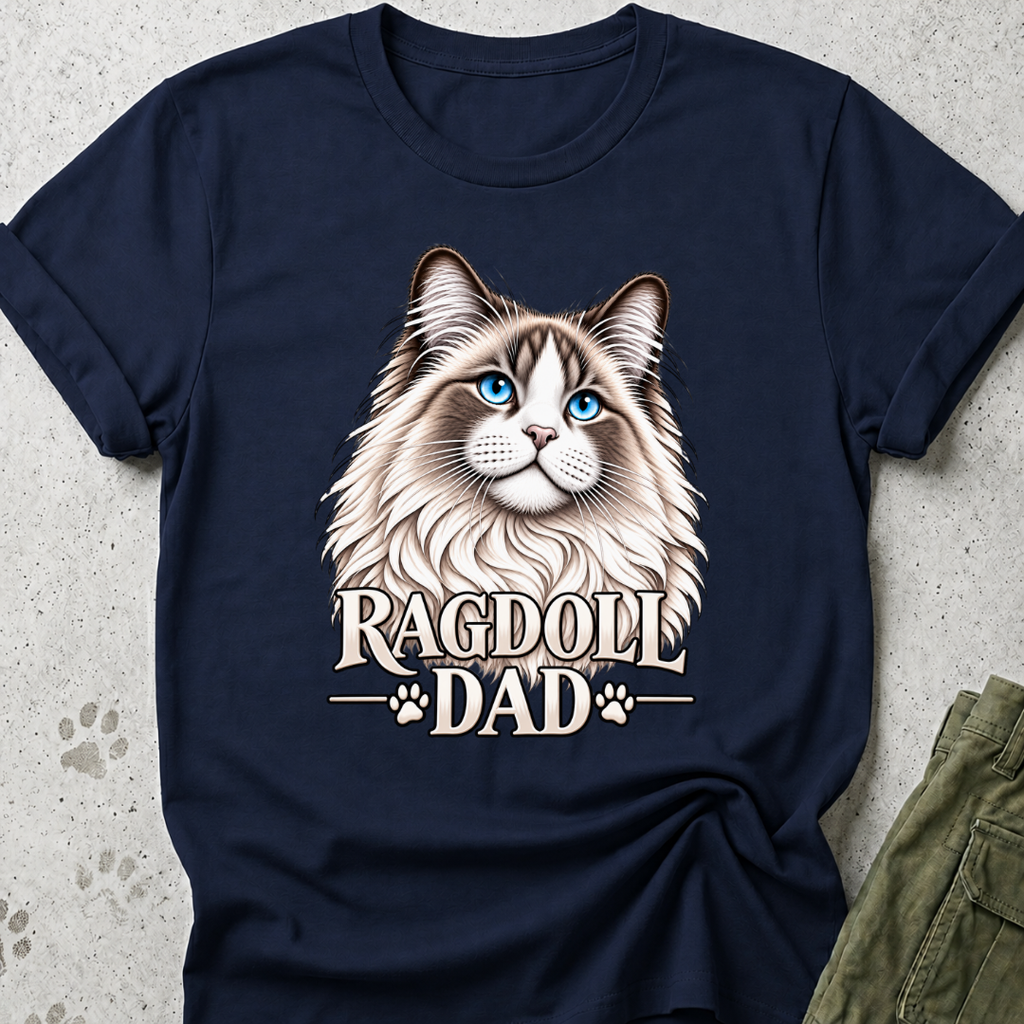 Ragdoll Dad Graphic Tee