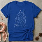 Maine Coon Minimalist Graphic Tee