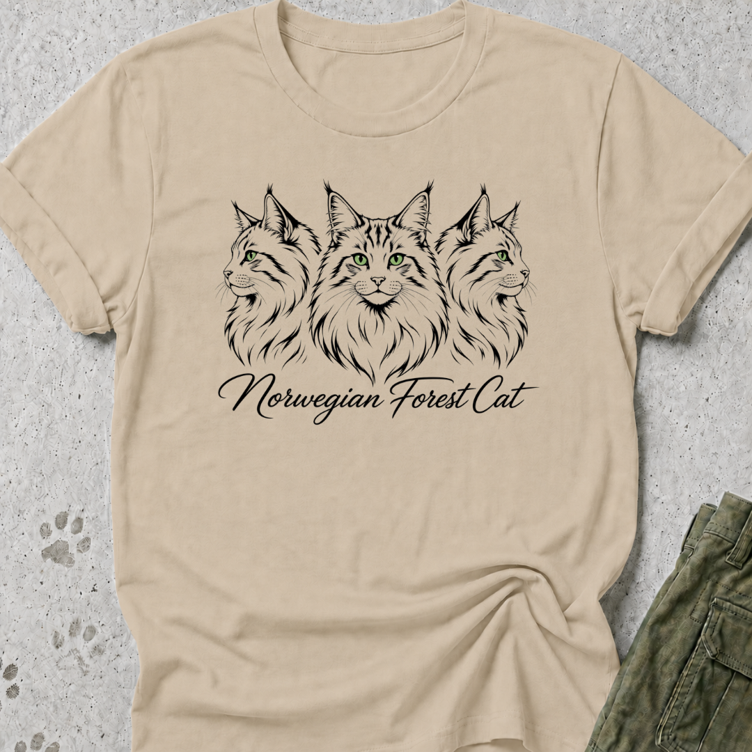 Three NFC Faces Graphic Tee