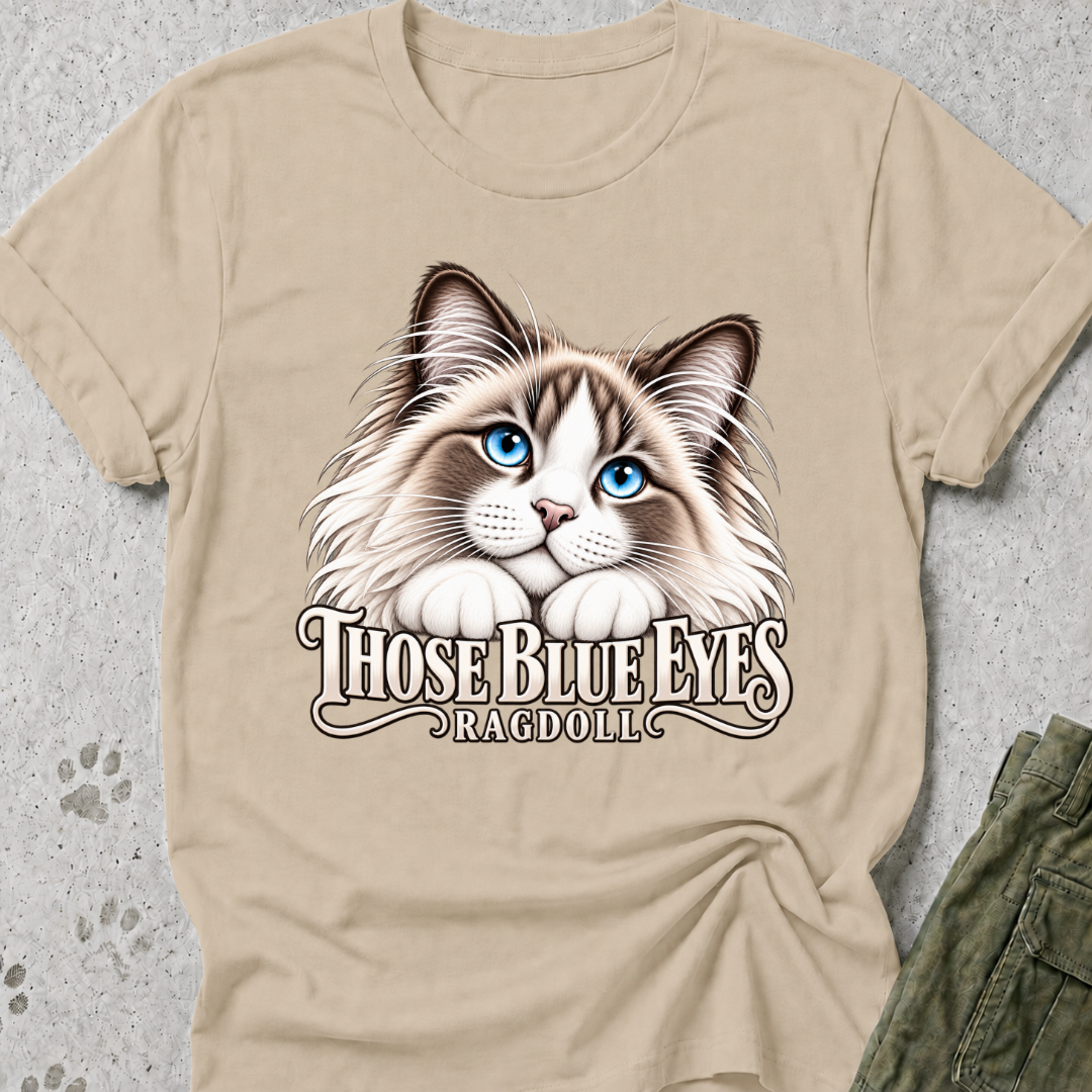 Ragdoll Those Blue Eyes Graphic Tee