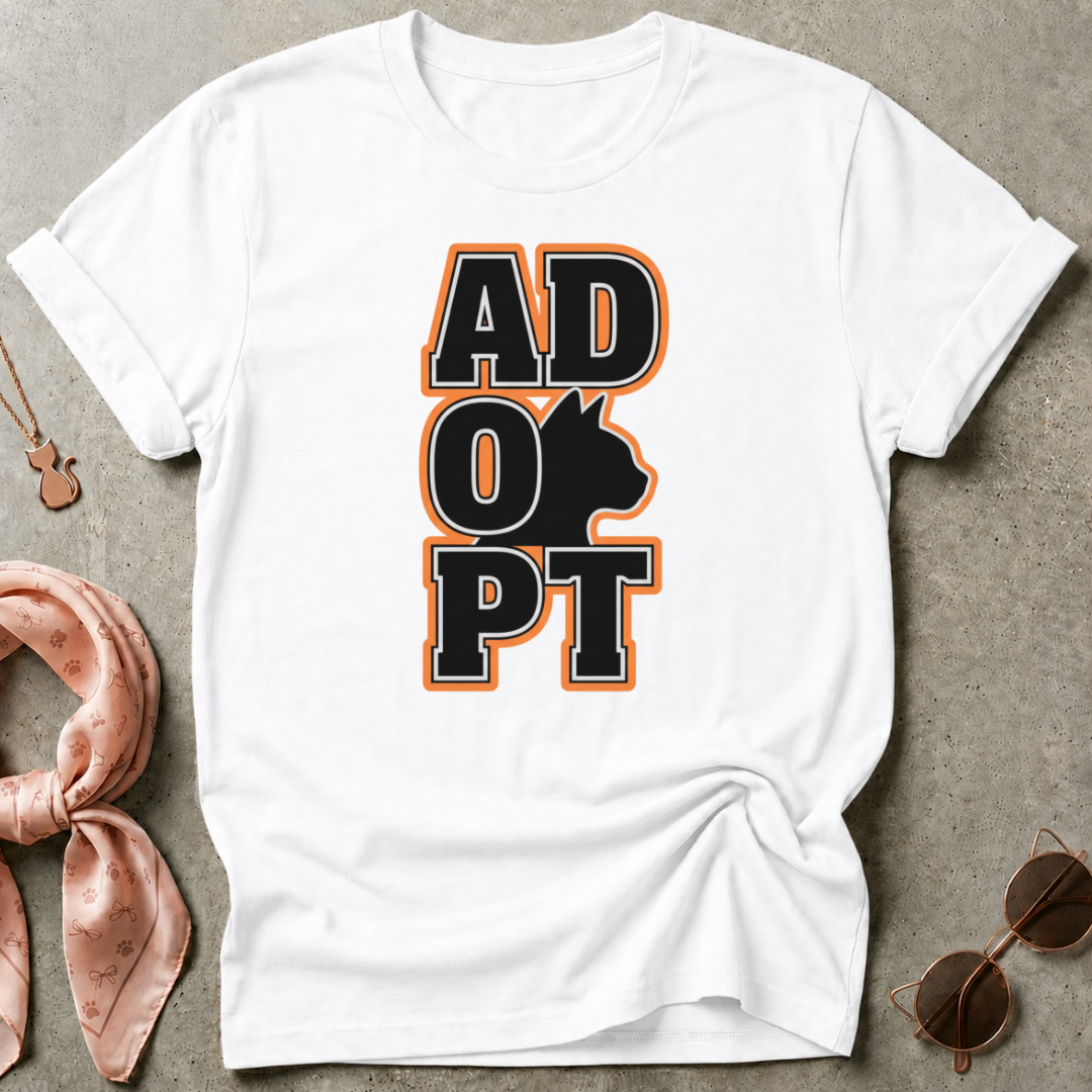 Adopt Pet Graphic Tee