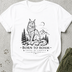 Maine Coon Born To Roam Graphic Tee