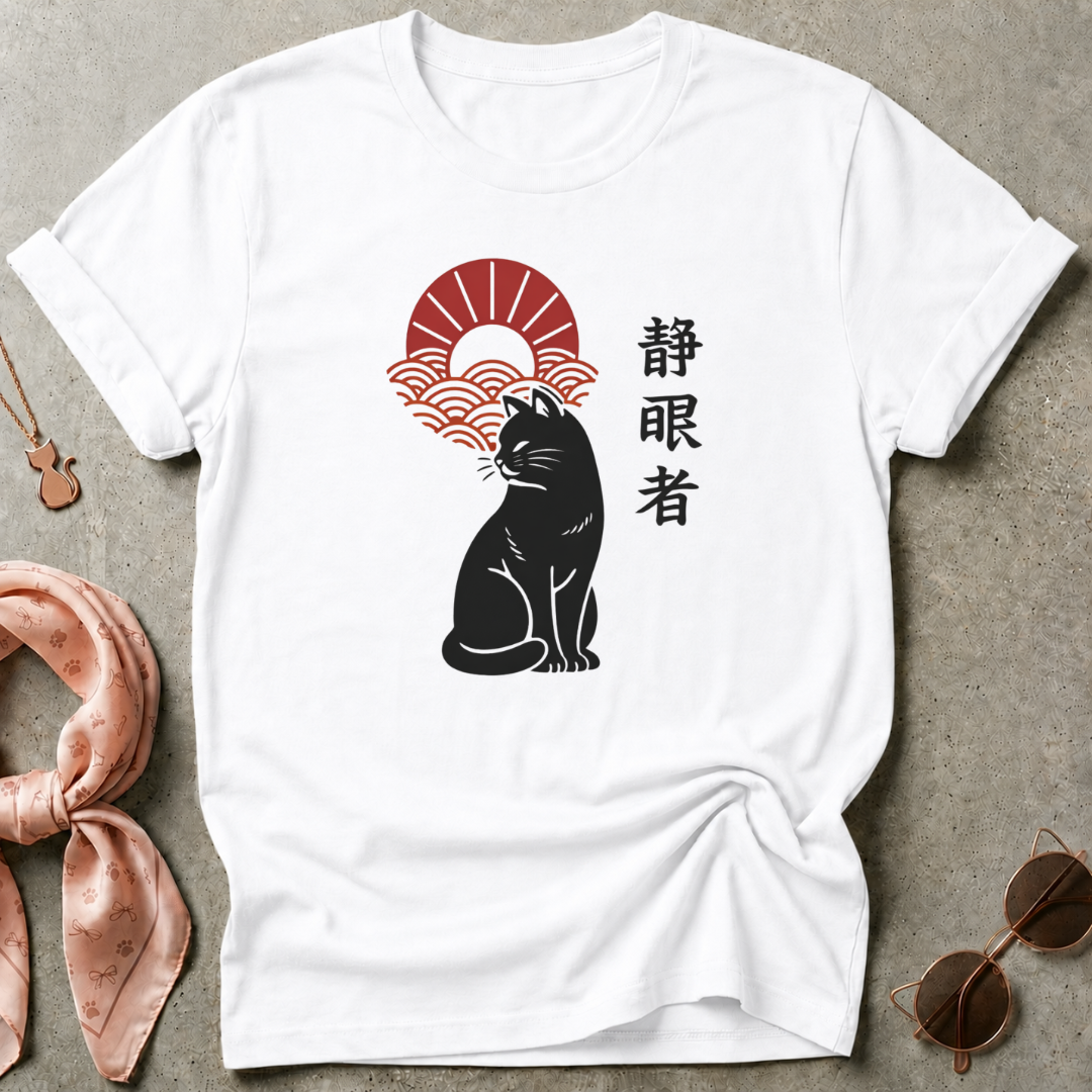 Asian Kitty Graphic Tee