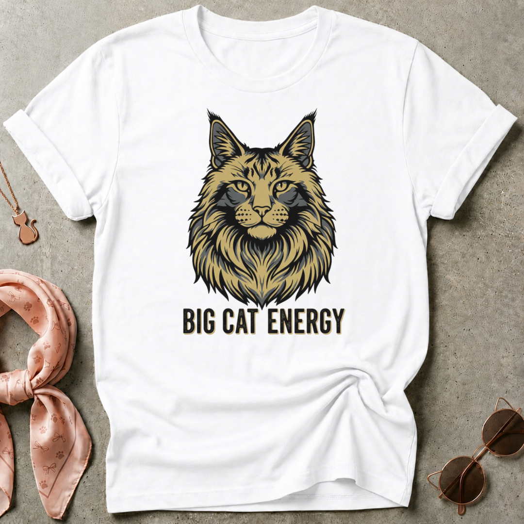 Big Cat Energy Two Graphic Tee