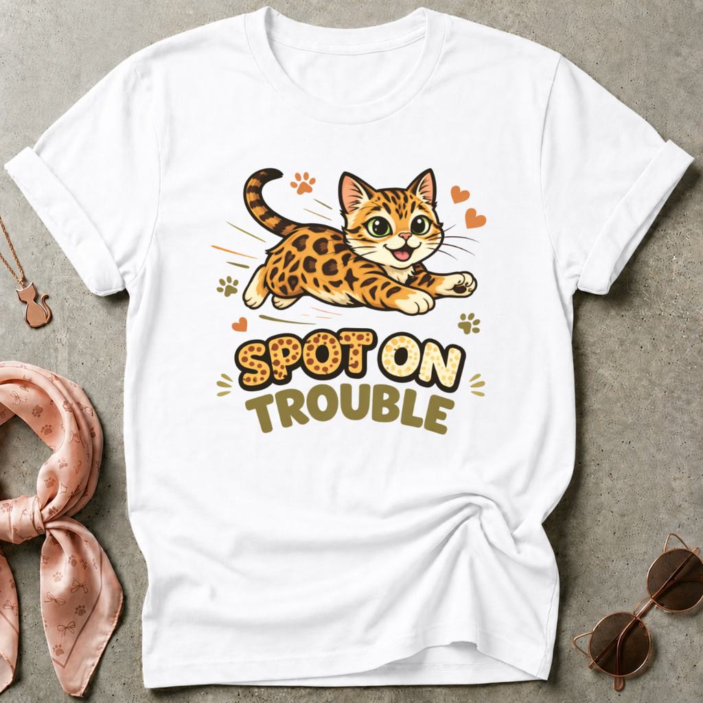 Spot On Trouble Graphic Tee