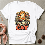 Owned By A Cat Graphic Tee