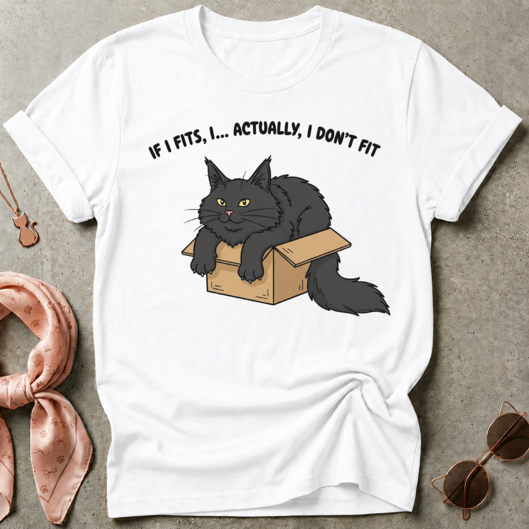 I Don't Fit Graphic Tee