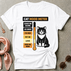 Cat Mood Meter Graphic Tee