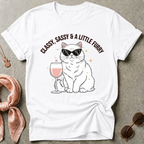 Classy Sassy Furry Graphic Tee
