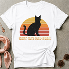 Best Cat Dad Ever Two Graphic Tee