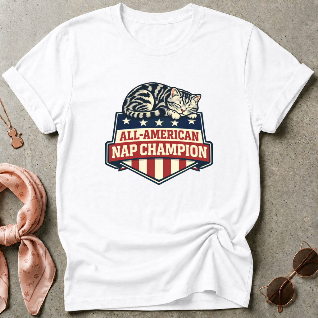 All-American Nap Champion Graphic Tee