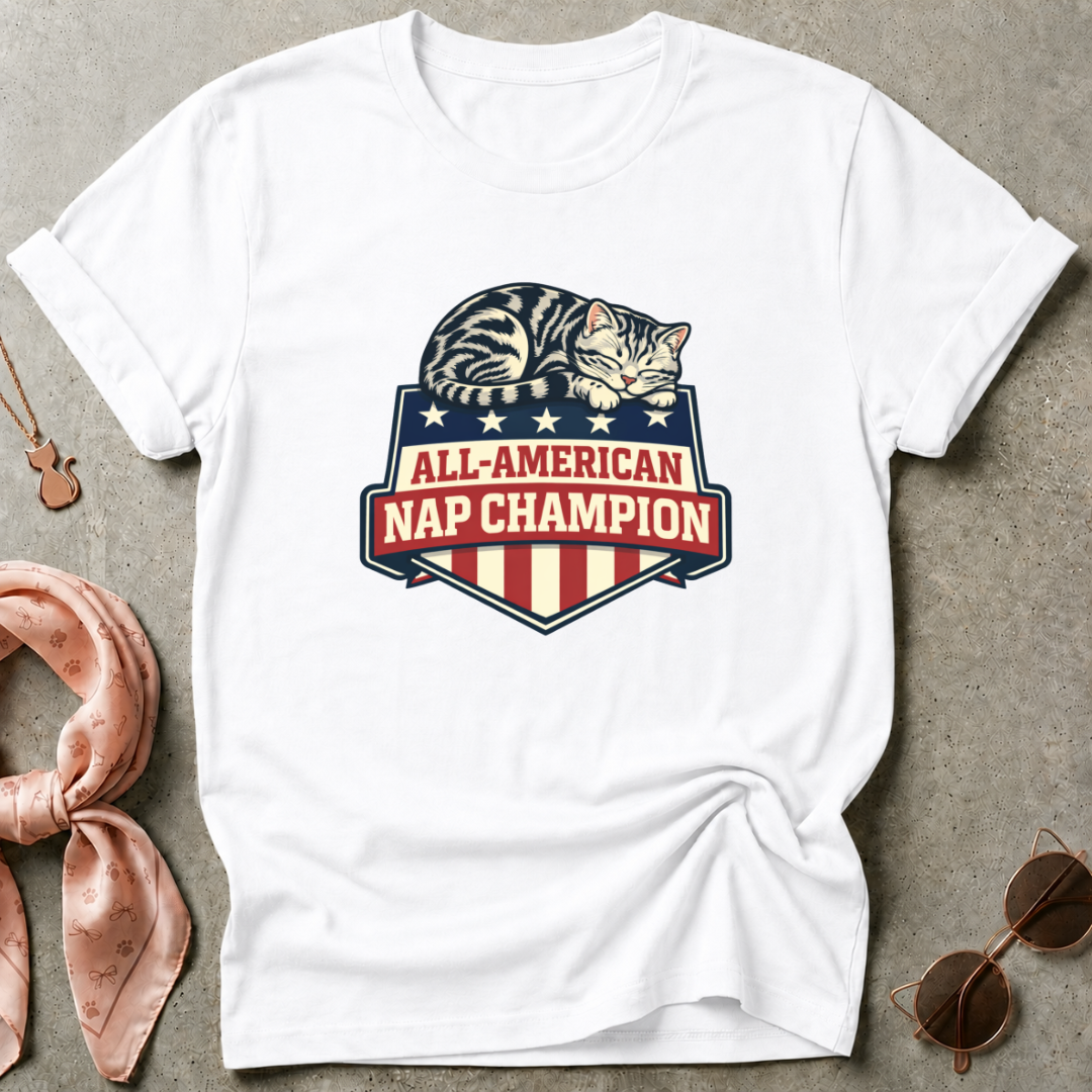 All-American Nap Champion Graphic Tee