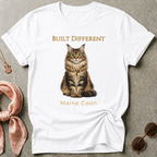 Built Different Maine Coon Graphic Tee