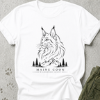 Maine Coon Wilderness Giant Graphic Tee