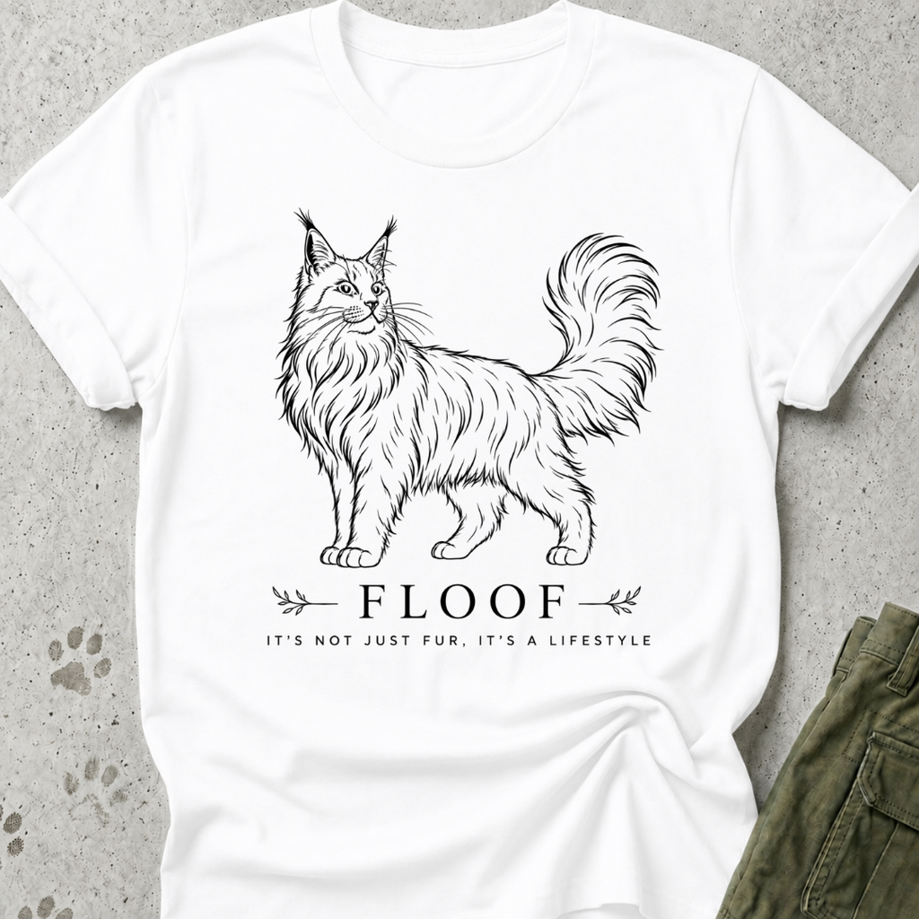 Maine Coon Floof Graphic Tee