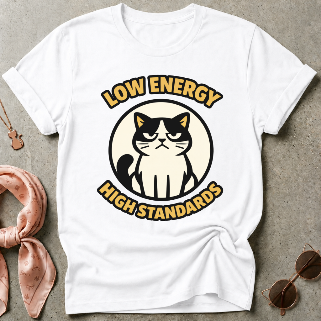 Low Energy High Standards Graphic Tee