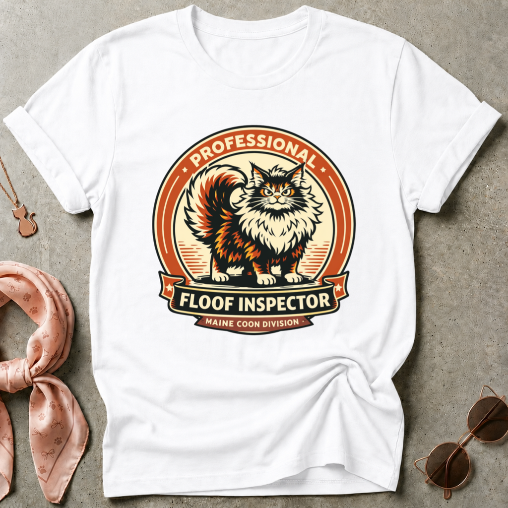 Professional Floof Inspector Graphic Tee