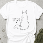 Maine Coon Gentle Giant Back Graphic Tee