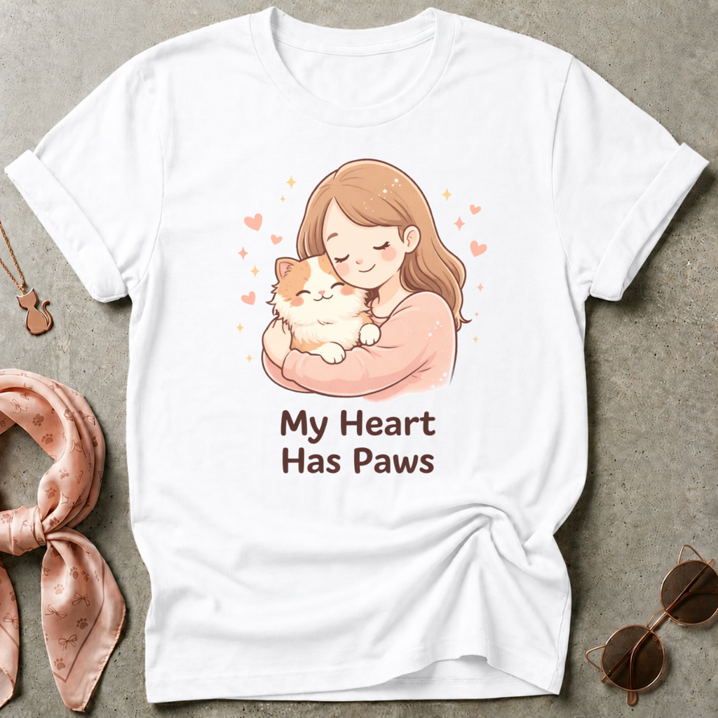 My Heart Has Paws Graphic Tee