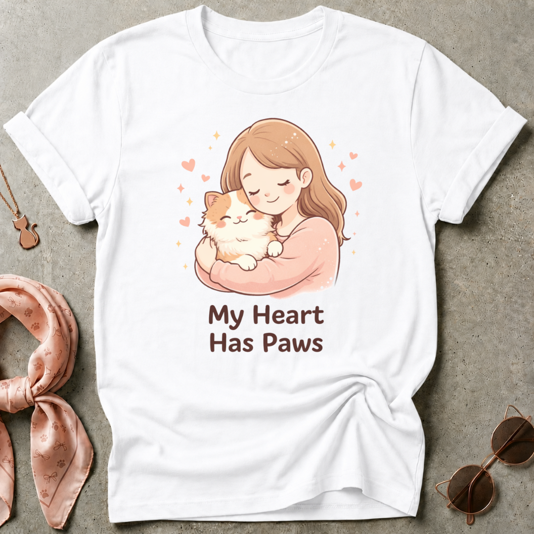 My Heart Has Paws Graphic Tee